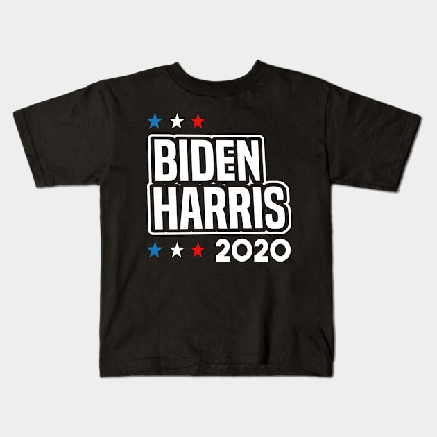 Biden Harris 2020 Kids T-Shirt by dnlribeiro88